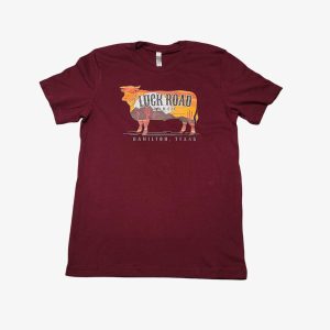 Sunset Bull Words Shirt