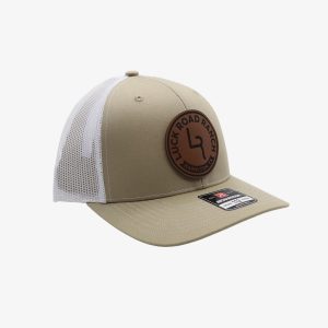 Gold Circle Emblem Mesh Hat
