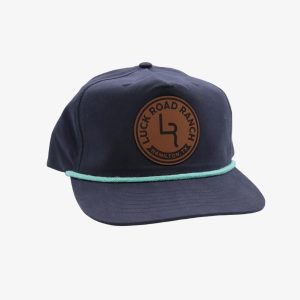 Gold Circle Emblem Rope Hat